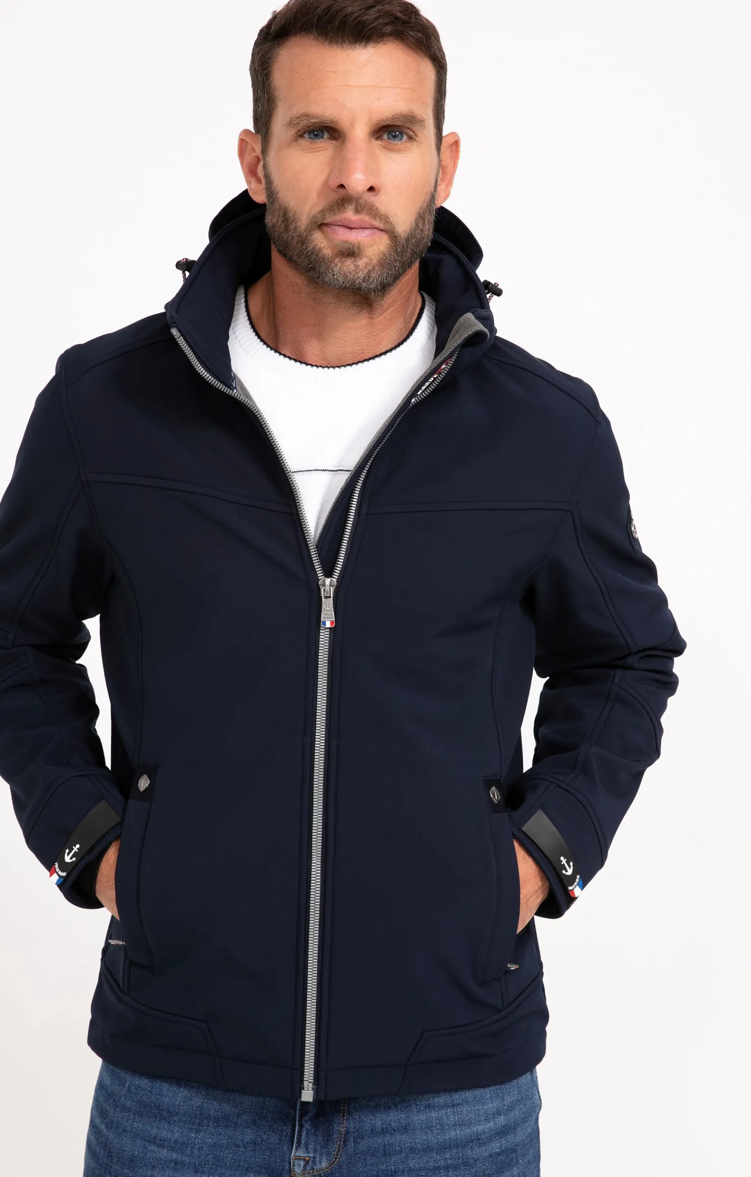 Parkas & Blousons<Armand Thiery Blouson Amigo - Marine