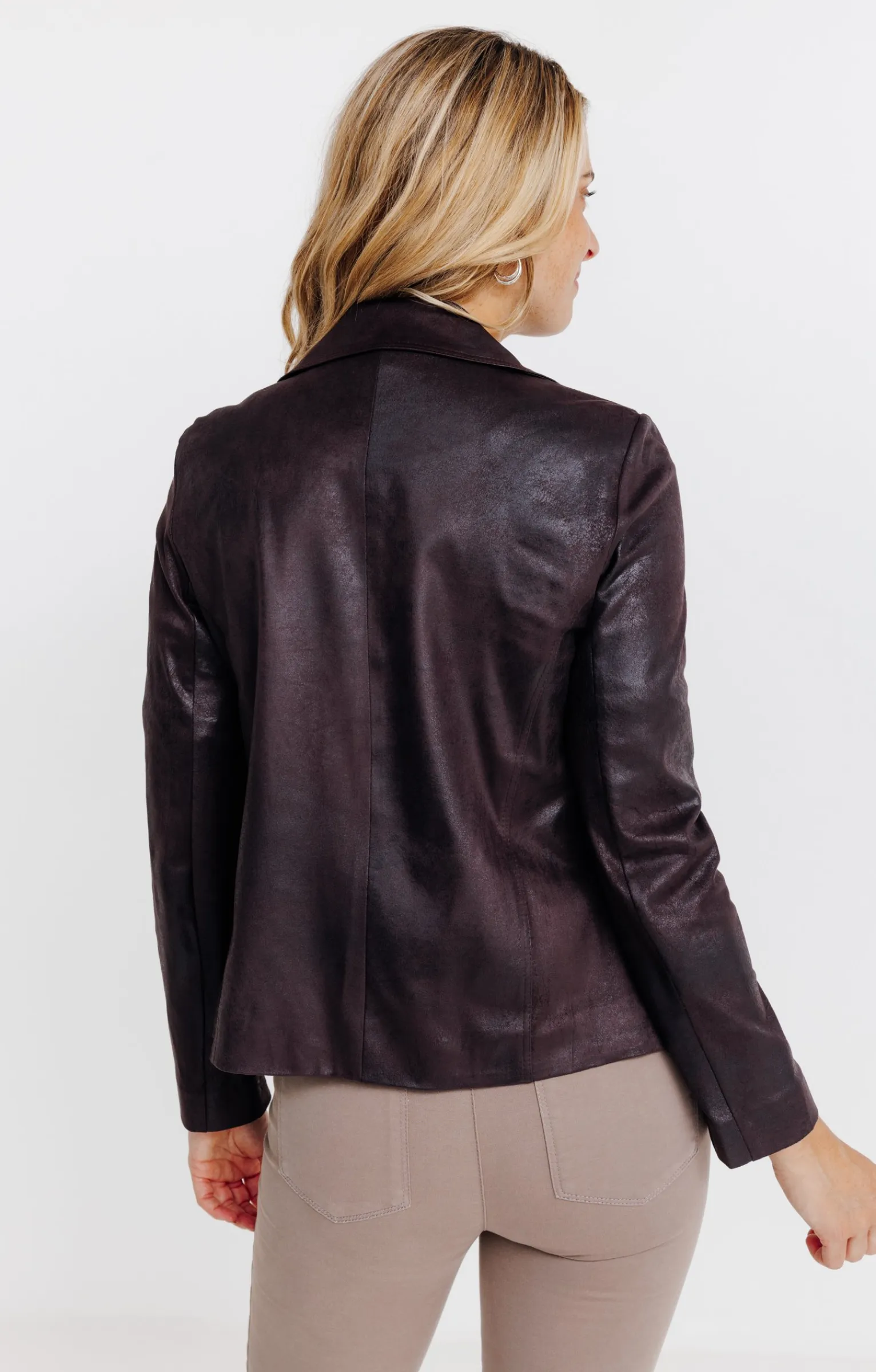 Vestes<Armand Thiery Blouson biker - Chocolat