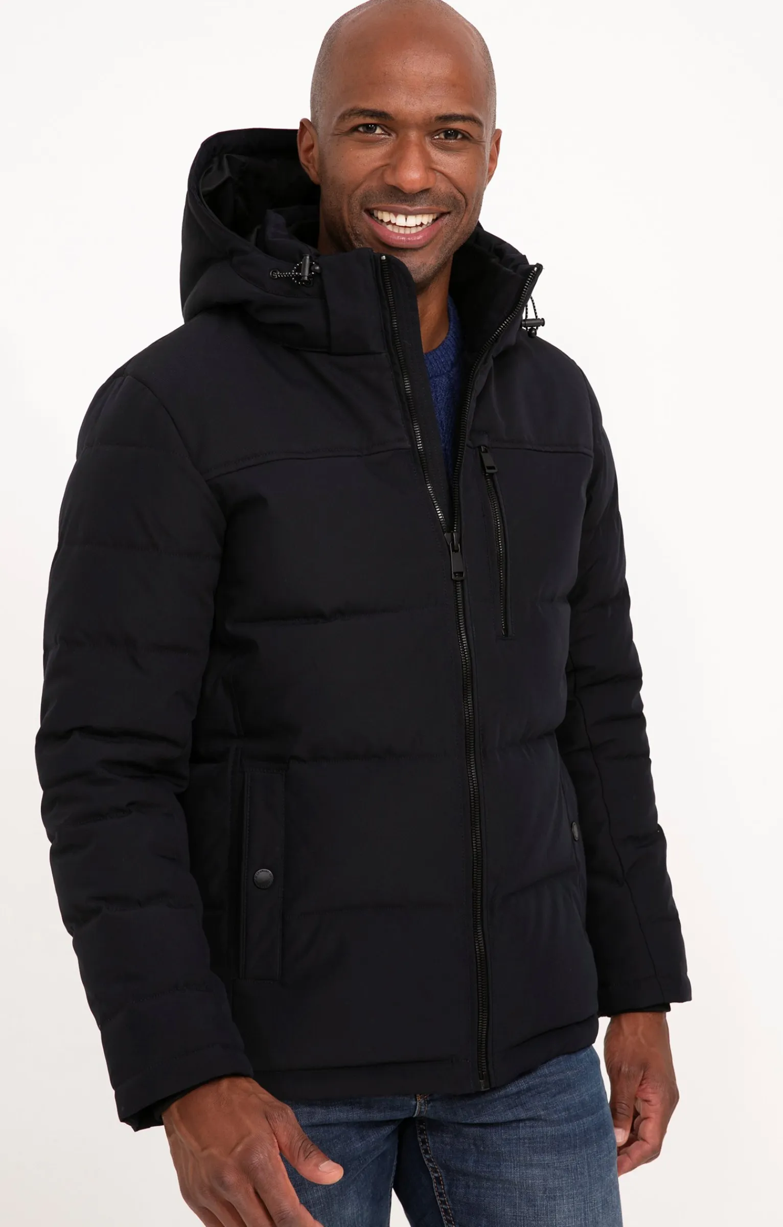 Parkas & Blousons<Armand Thiery Blouson CANMORE - Marine