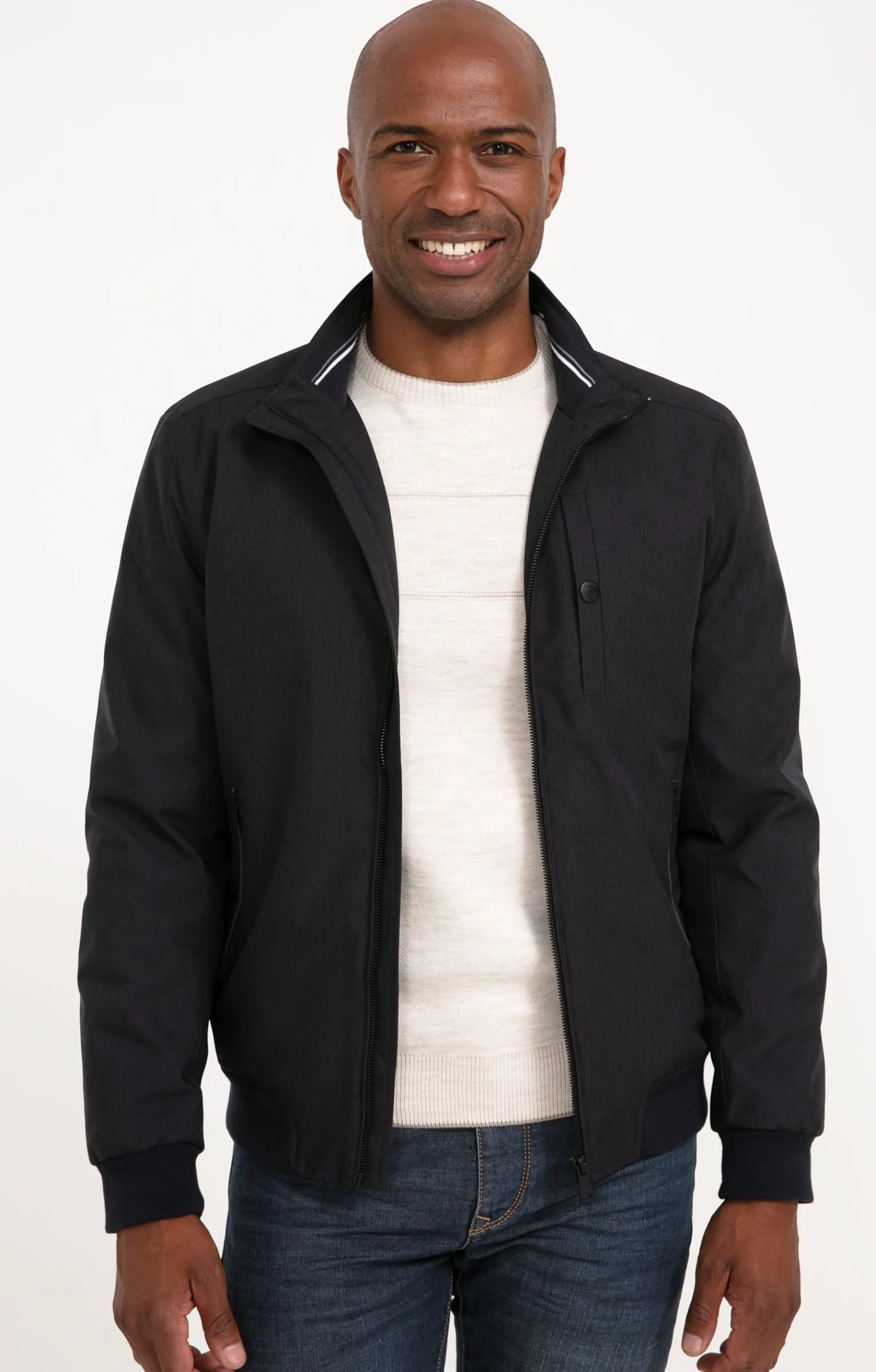 Parkas & Blousons<Armand Thiery Blouson CLEA - Marine