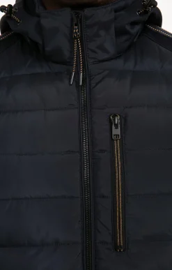 Parkas & Blousons<Armand Thiery Blouson DENIS HOOD - Marine