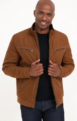 Parkas & Blousons<Armand Thiery Blouson JACK - Camel