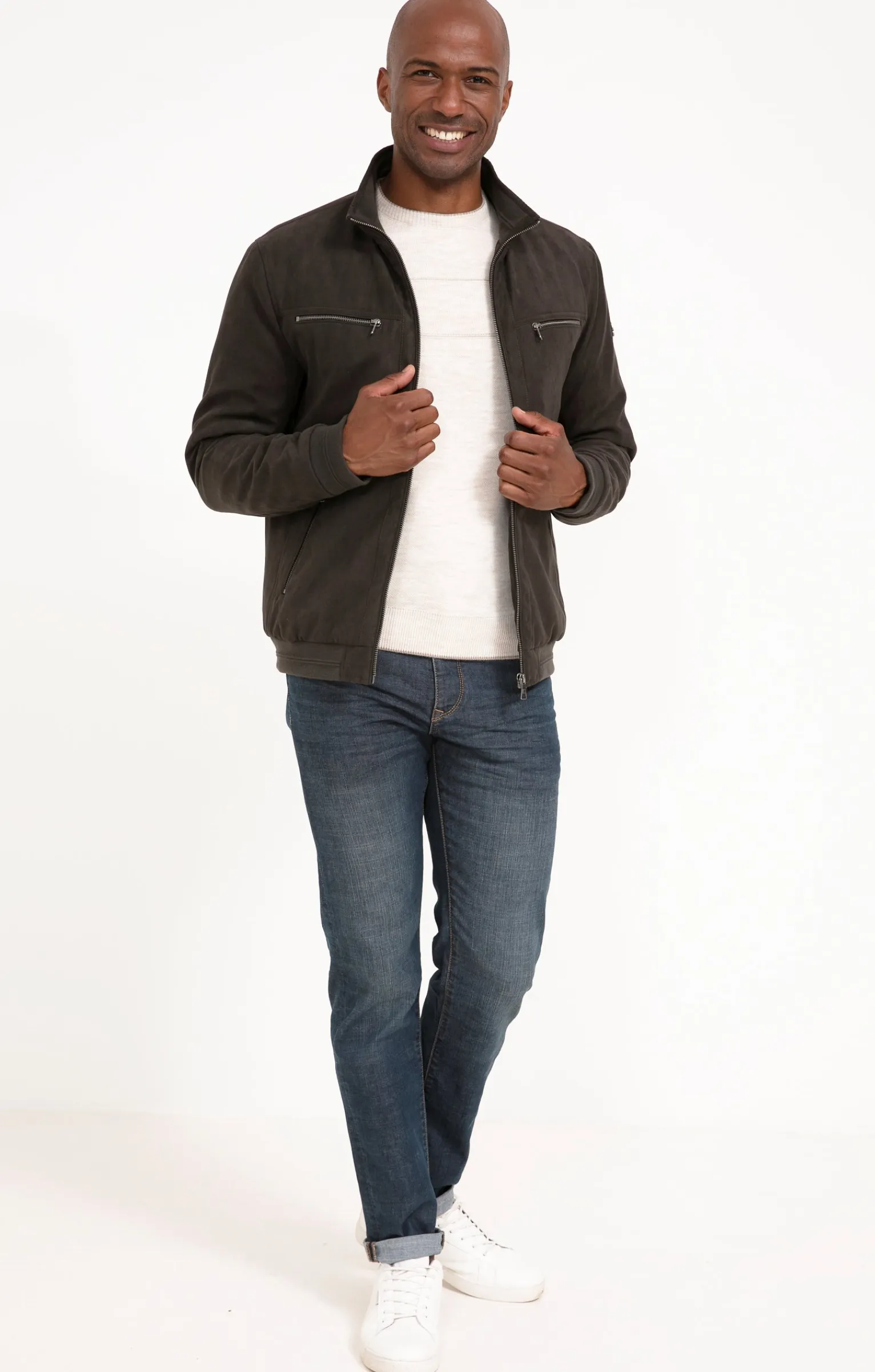 Parkas & Blousons<Armand Thiery Blouson JACK - Taupe