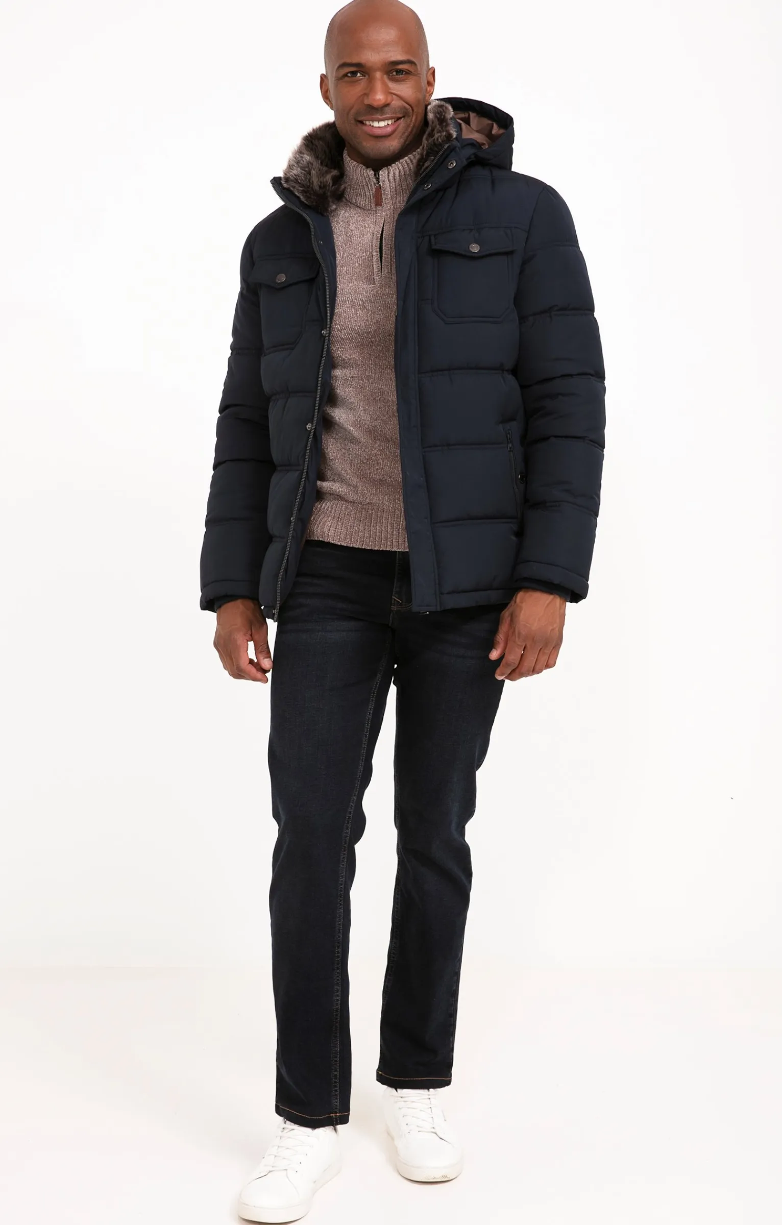 Parkas & Blousons<Armand Thiery Blouson JOEY - Marine
