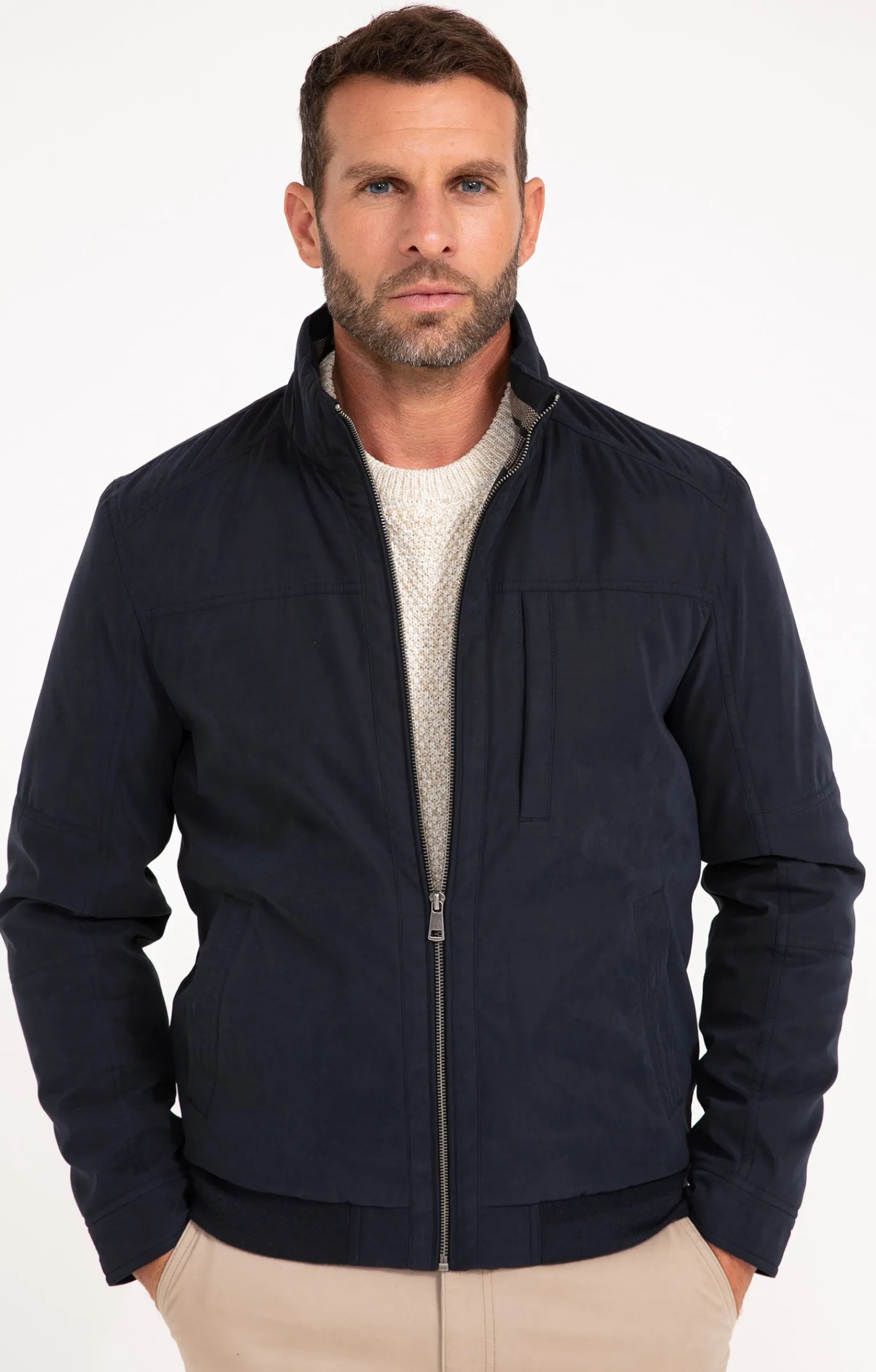 Parkas & Blousons<Armand Thiery Blouson LONDON - Marine