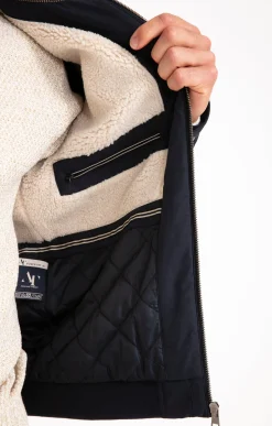 Parkas & Blousons<Armand Thiery Blouson LONDON - Marine