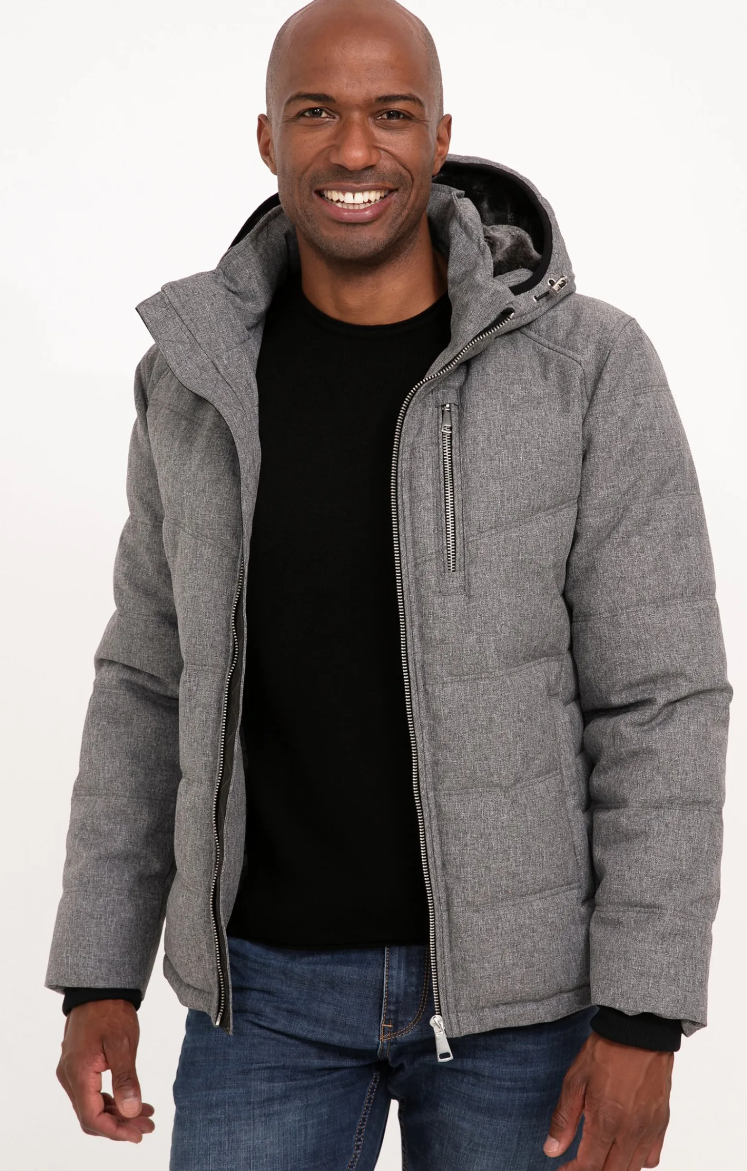 Parkas & Blousons<Armand Thiery Blouson MESTO - Gris