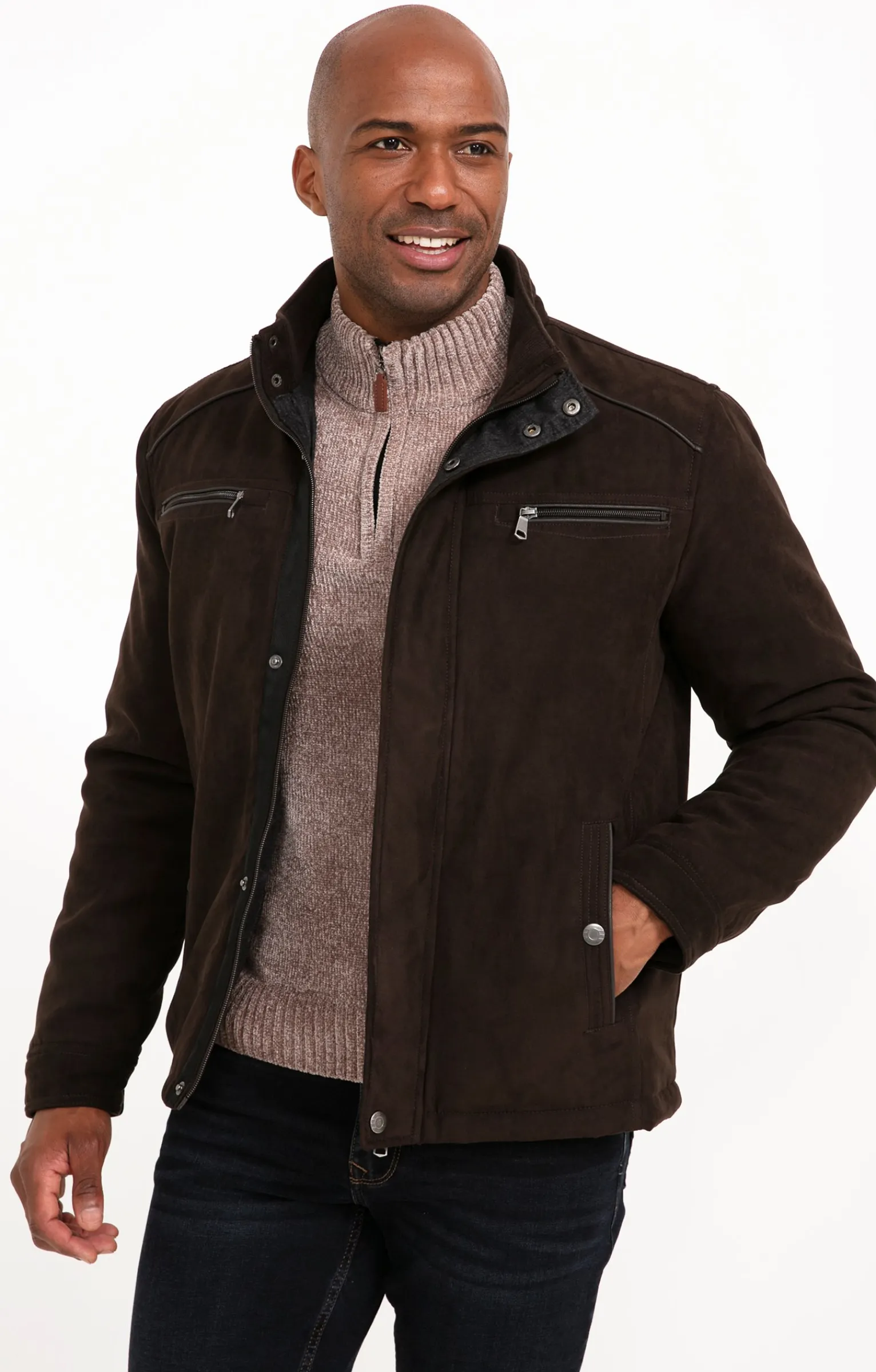 Parkas & Blousons<Armand Thiery Blouson RITO - Marron