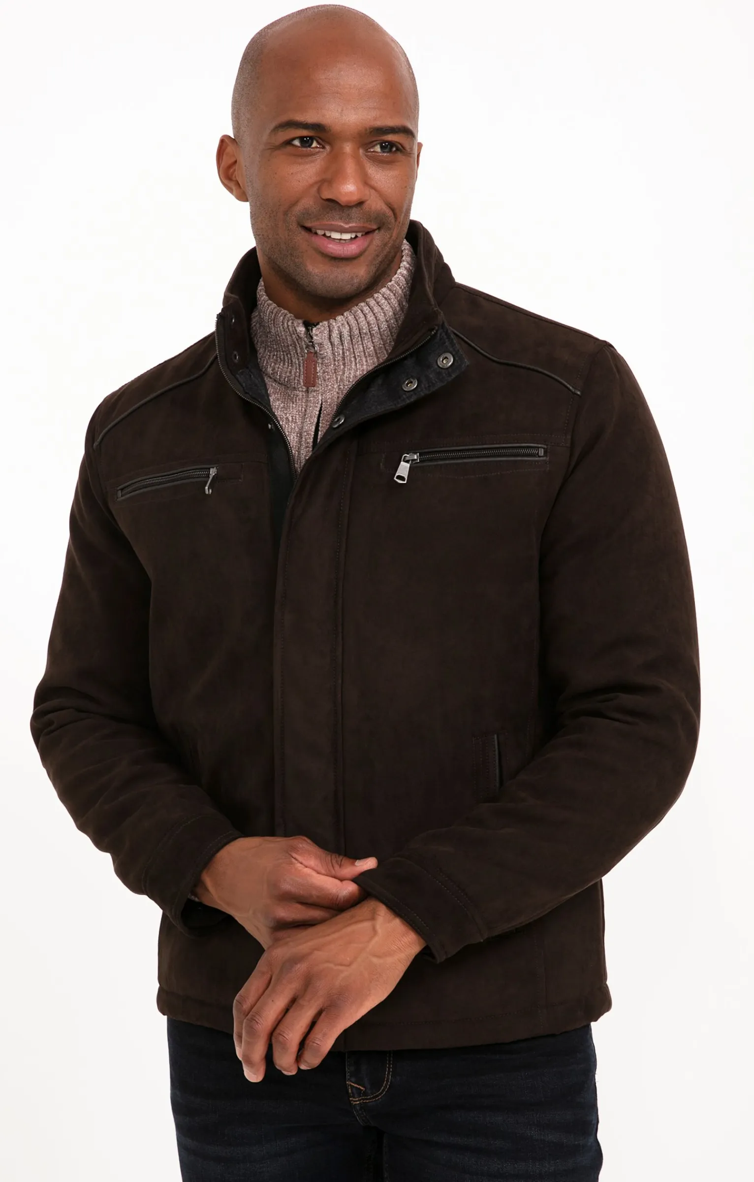 Parkas & Blousons<Armand Thiery Blouson RITO - Marron