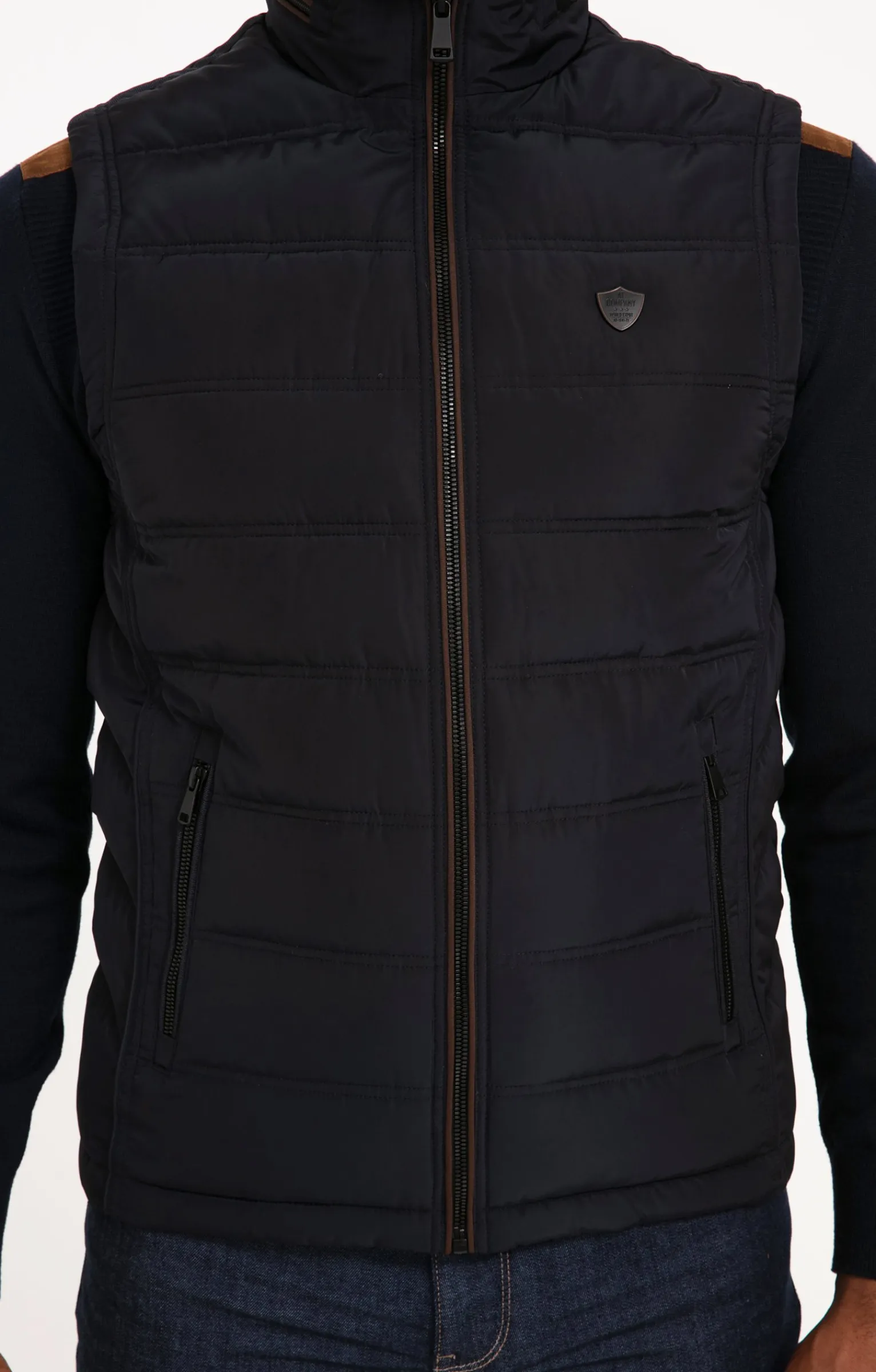 Parkas & Blousons<Armand Thiery Blouson sans manches DD SUMMER - Marine