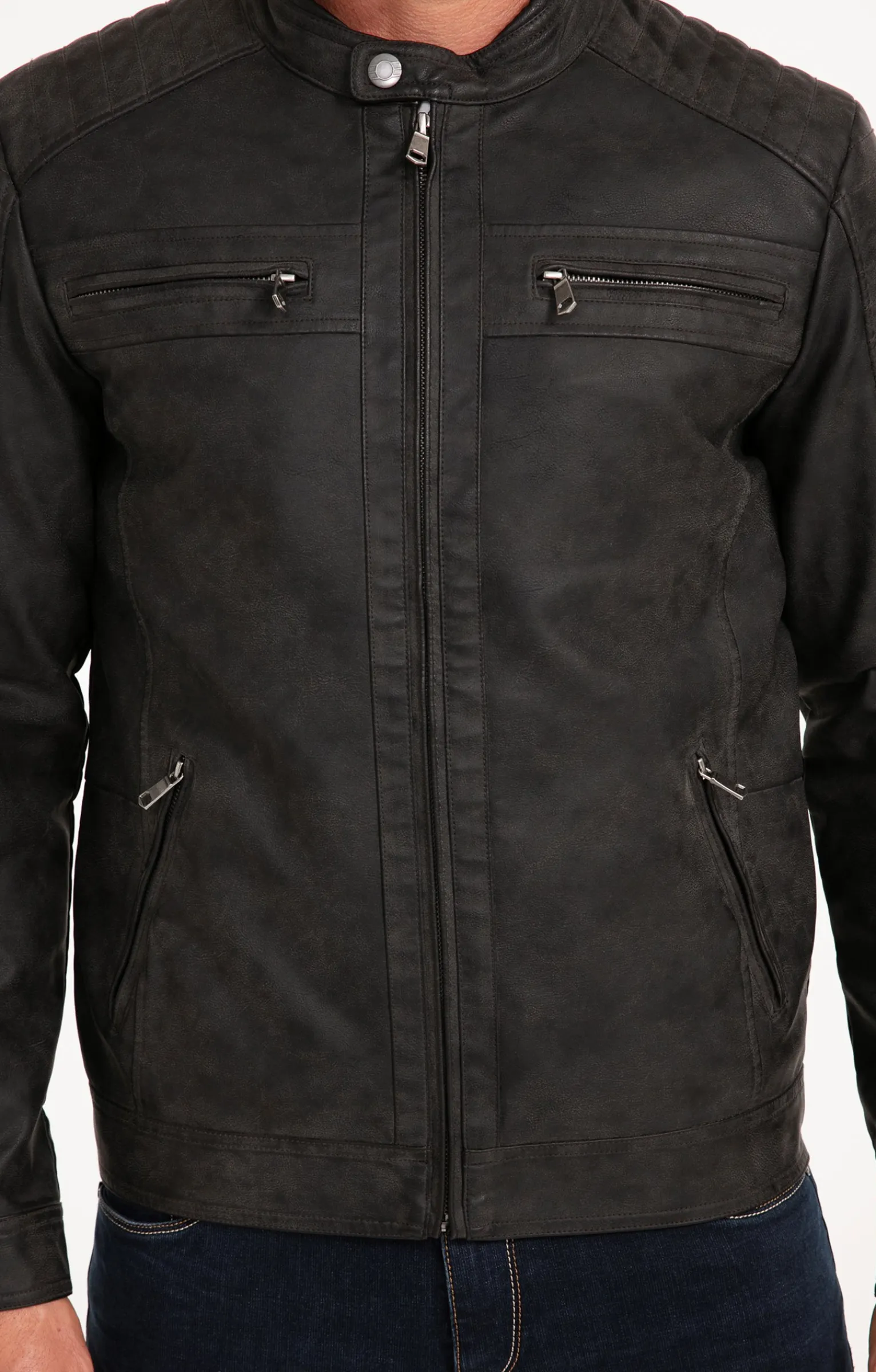Parkas & Blousons<Armand Thiery Blouson SIMIGREY - Gris