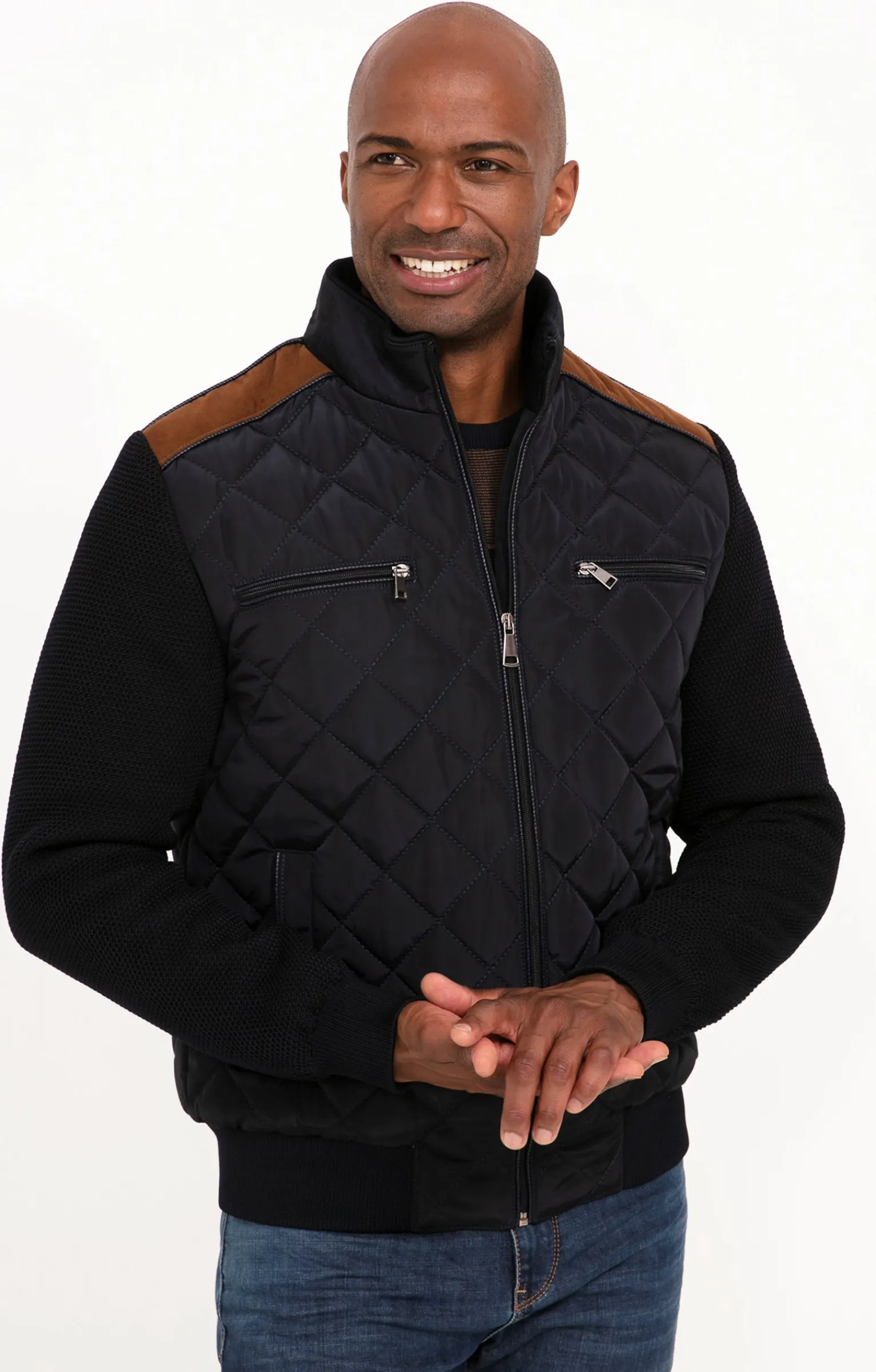 Parkas & Blousons<Armand Thiery Blouson TIAGO - Marine