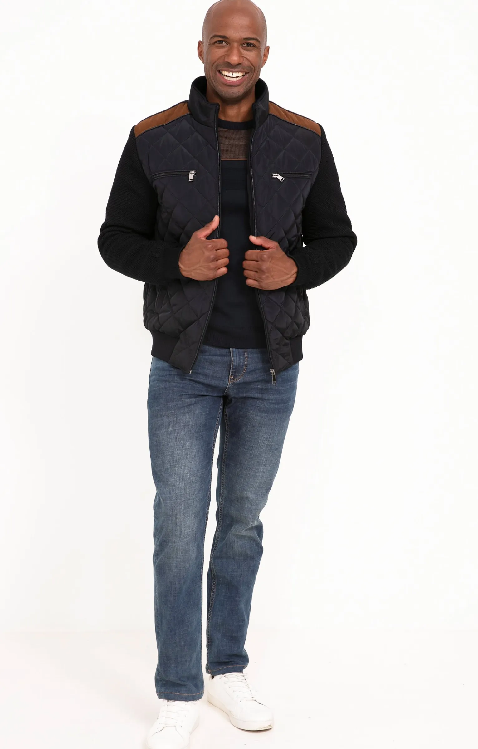 Parkas & Blousons<Armand Thiery Blouson TIAGO - Marine