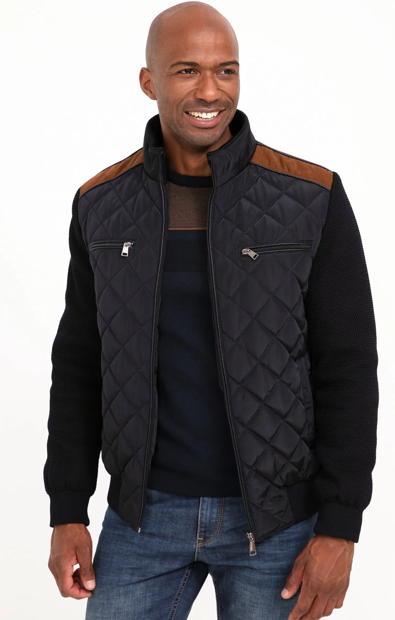 Parkas & Blousons<Armand Thiery Blouson TIAGO - Marine