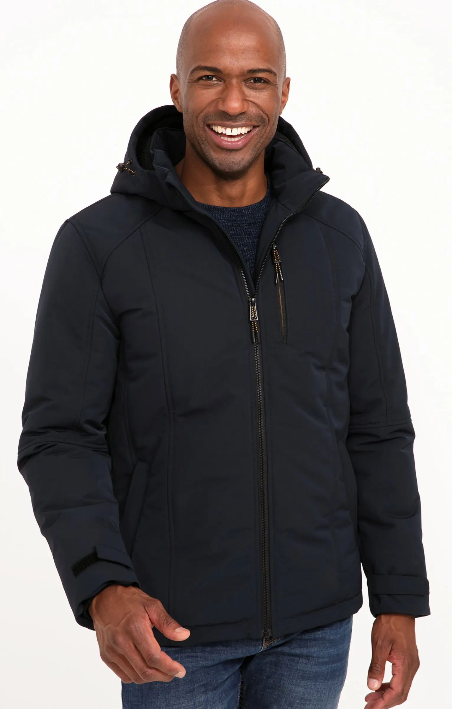 Parkas & Blousons<Armand Thiery Blouson WARMER - Marine