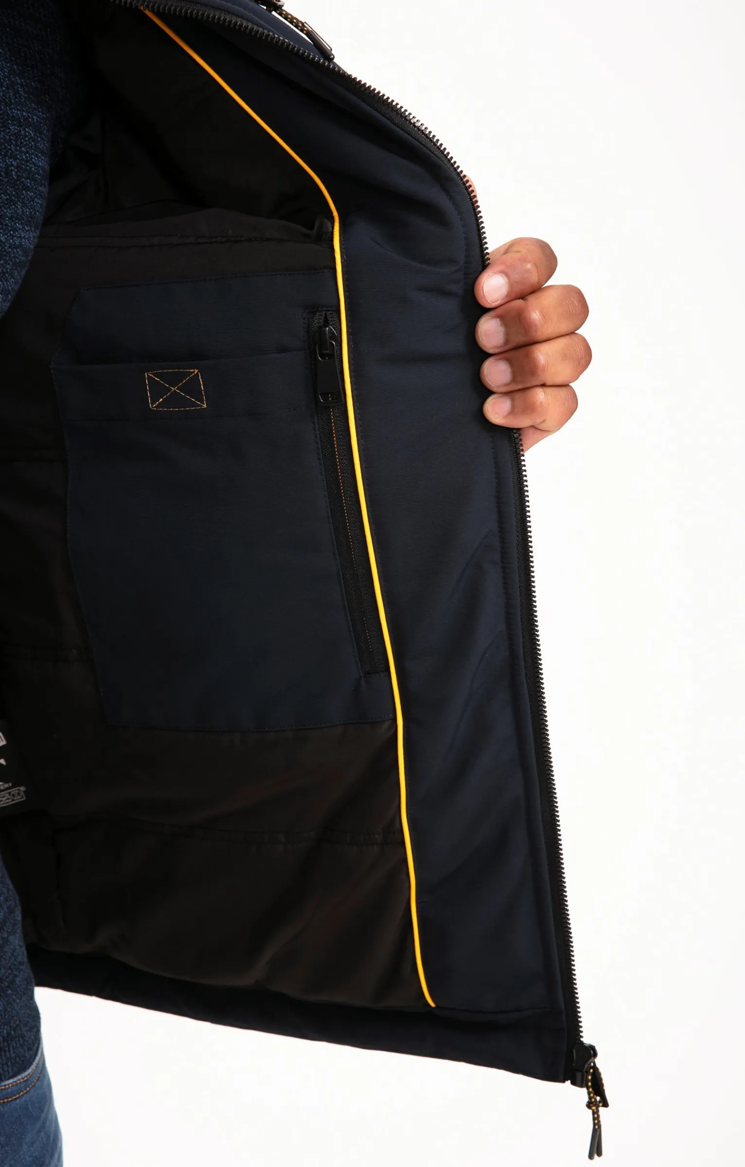 Parkas & Blousons<Armand Thiery Blouson WARMER - Marine