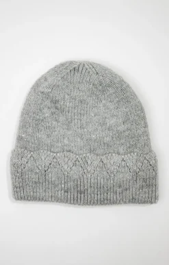 Accessoires<Armand Thiery Bonnet avec détails pointelle - Grisclair