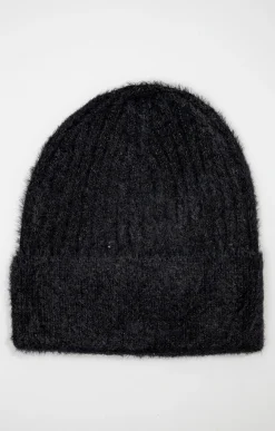 Accessoires<Armand Thiery Bonnet uni avec fils métalliques sequins - Noir