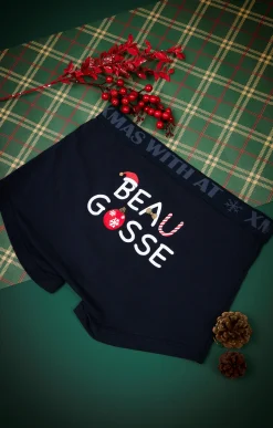 Sous-vêtements & Nuit<Armand Thiery Boxer beau gosse - Marine