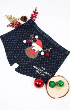 Sous-vêtements & Nuit<Armand Thiery Boxer boules - Bleu