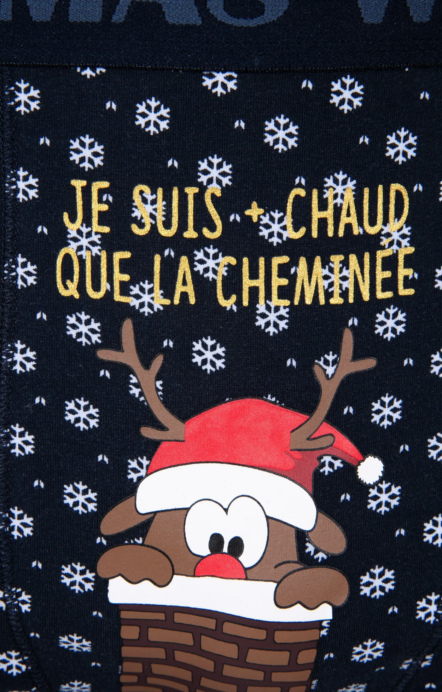 Sous-vêtements & Nuit<Armand Thiery Boxer chaud - Marine
