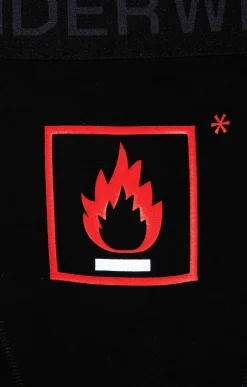 Sous-vêtements & Nuit<Armand Thiery Boxer Flamme - Noir