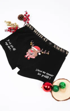 Sous-vêtements & Nuit<Armand Thiery Boxer grelots - Noir