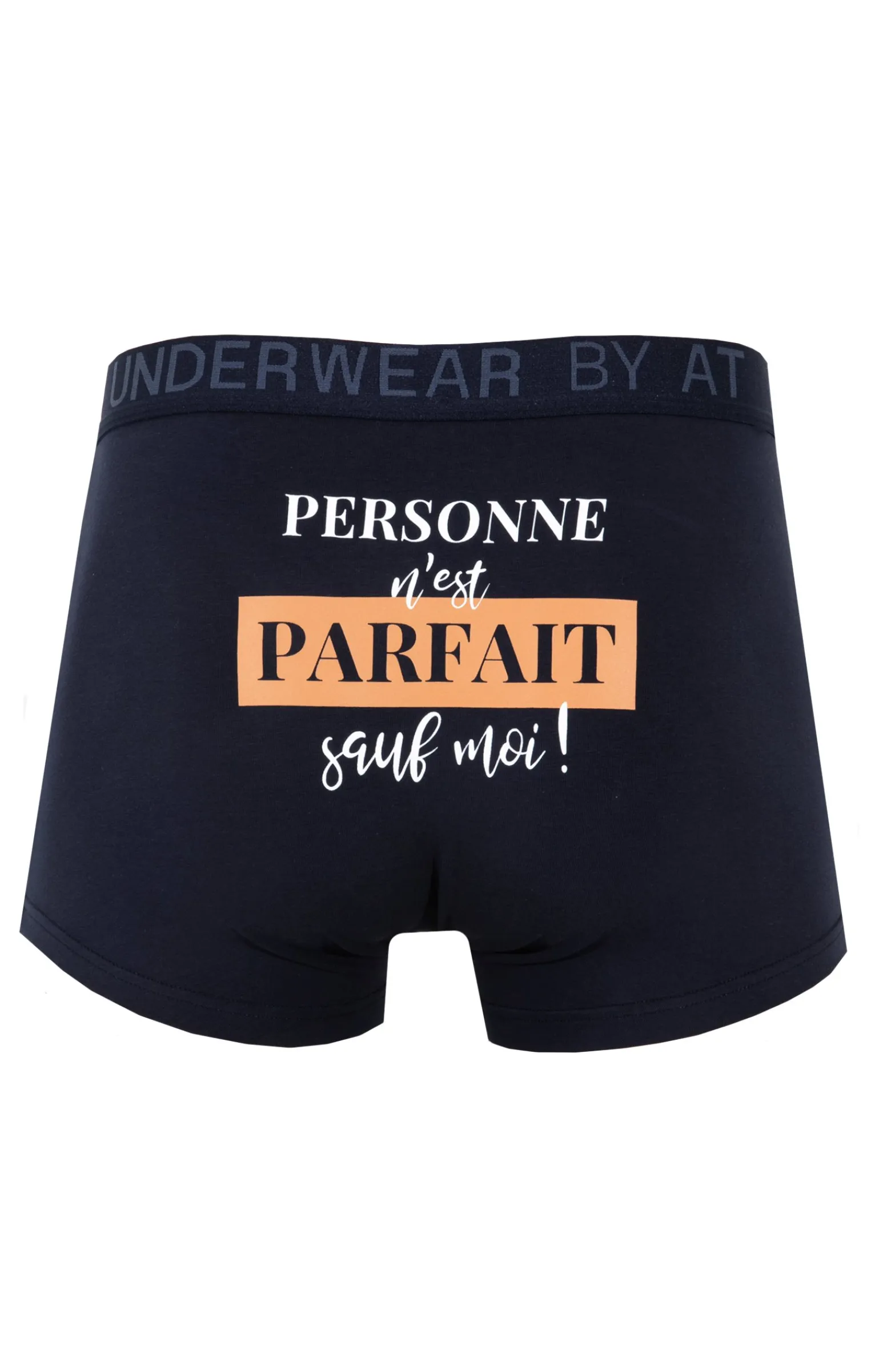 Sous-vêtements & Nuit<Armand Thiery Boxer Personne n'est parfait - Marine