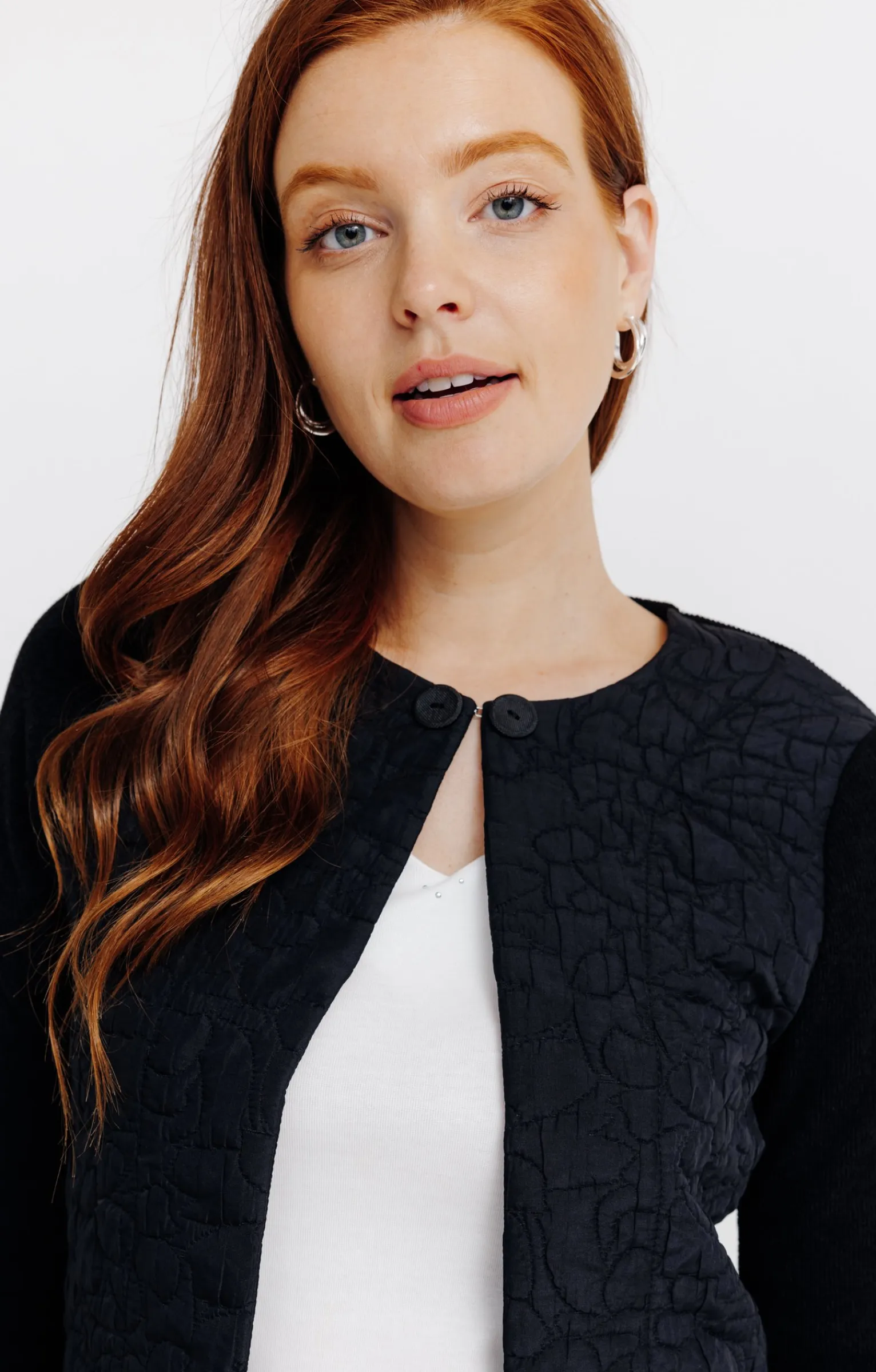 Pulls & Cardigans<Armand Thiery Cardigan bimatière - Noir