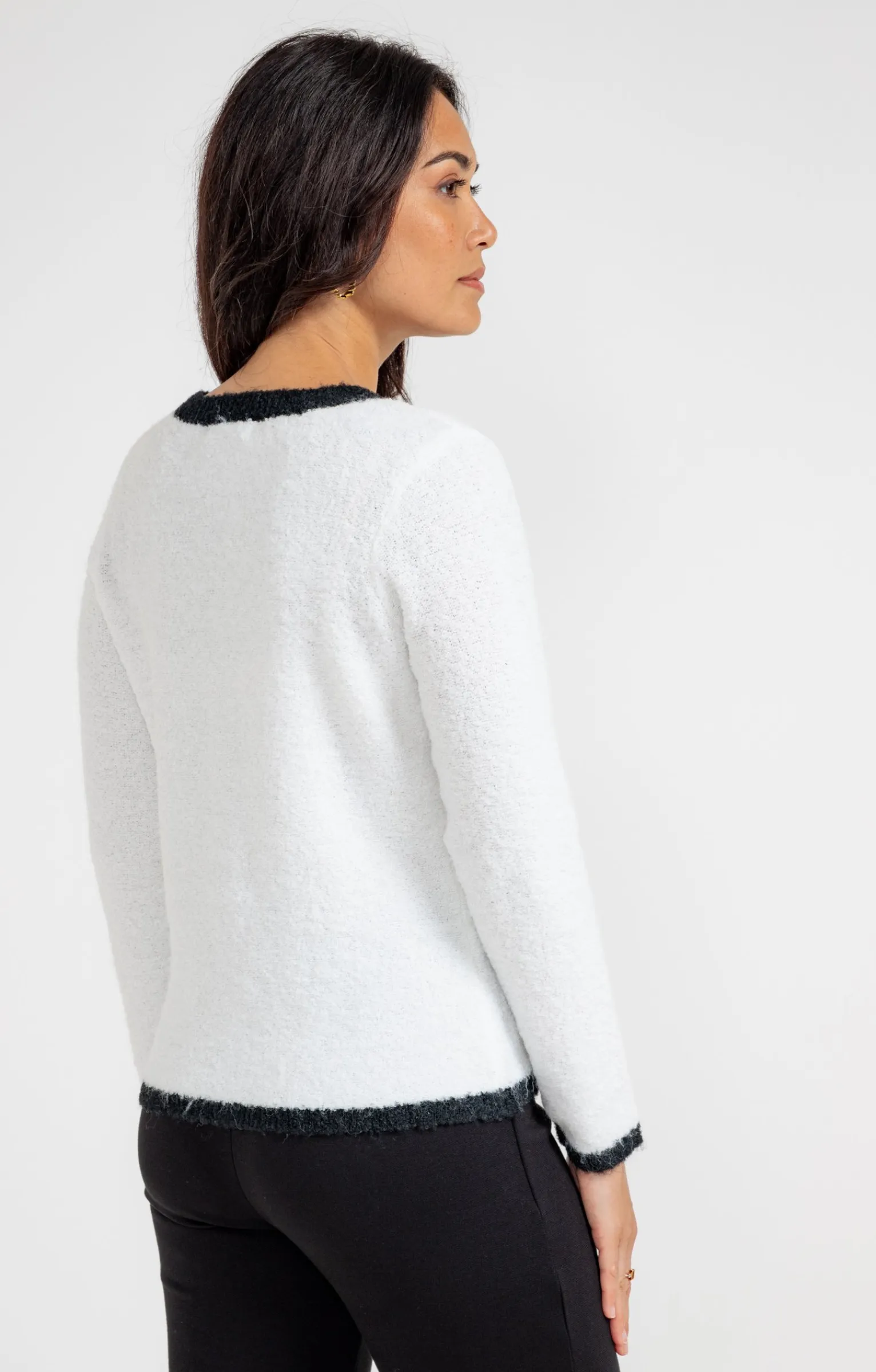 Pulls & Cardigans<Armand Thiery Cardigan boutonné - Écru