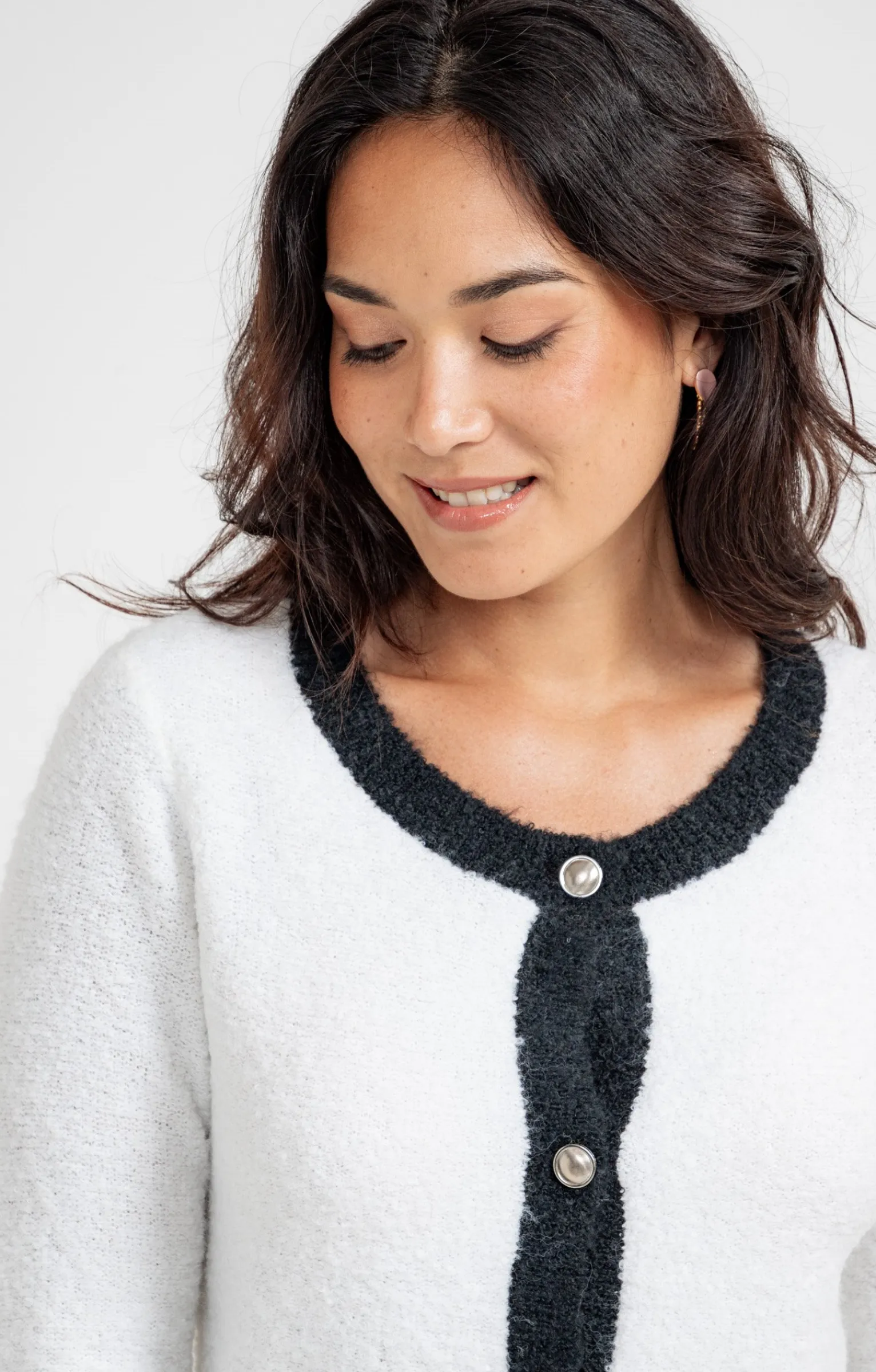 Pulls & Cardigans<Armand Thiery Cardigan boutonné - Écru