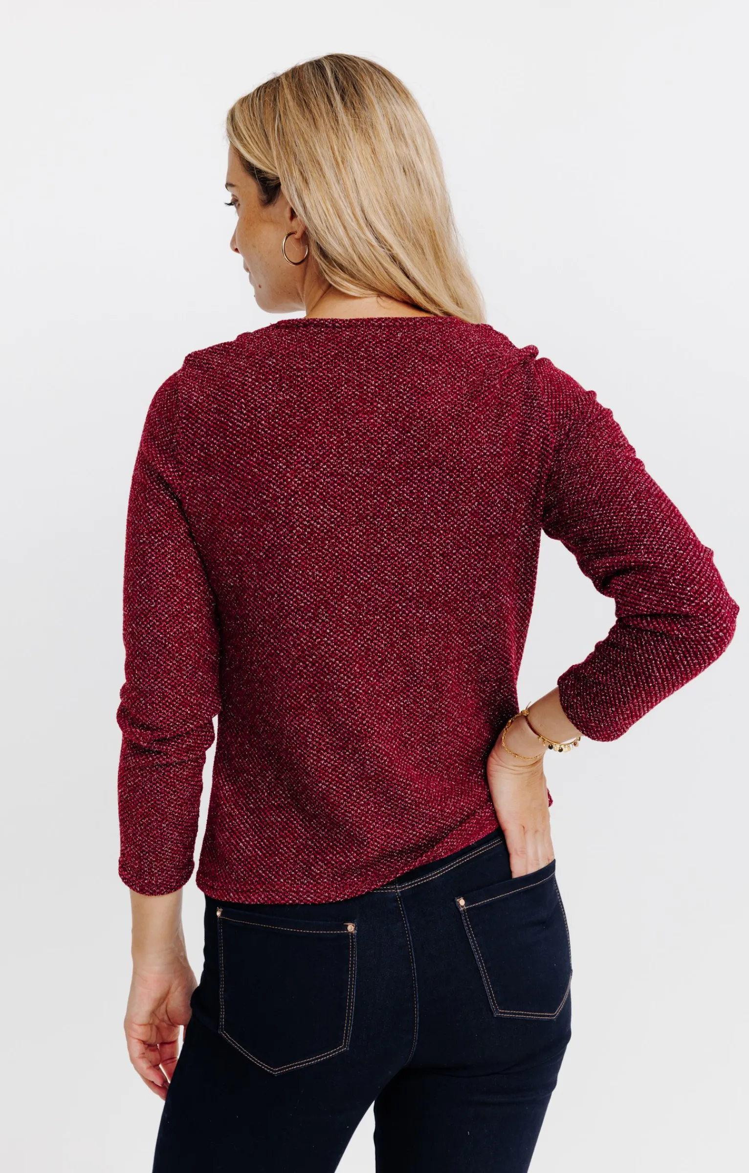 Pulls & Cardigans<Armand Thiery Cardigan boutonné - Bordeaux