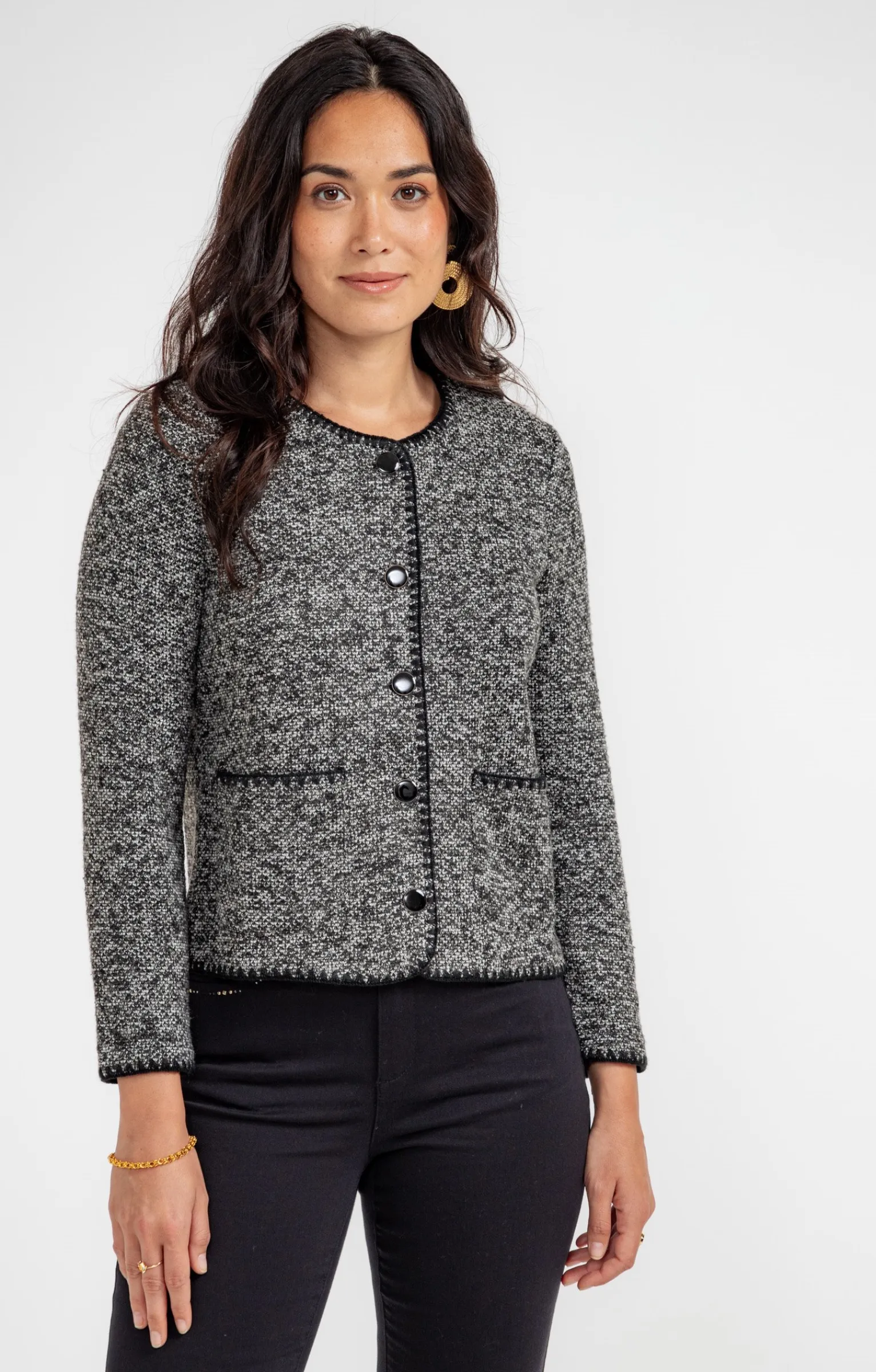 Pulls & Cardigans<Armand Thiery Cardigan boutonné - Noir