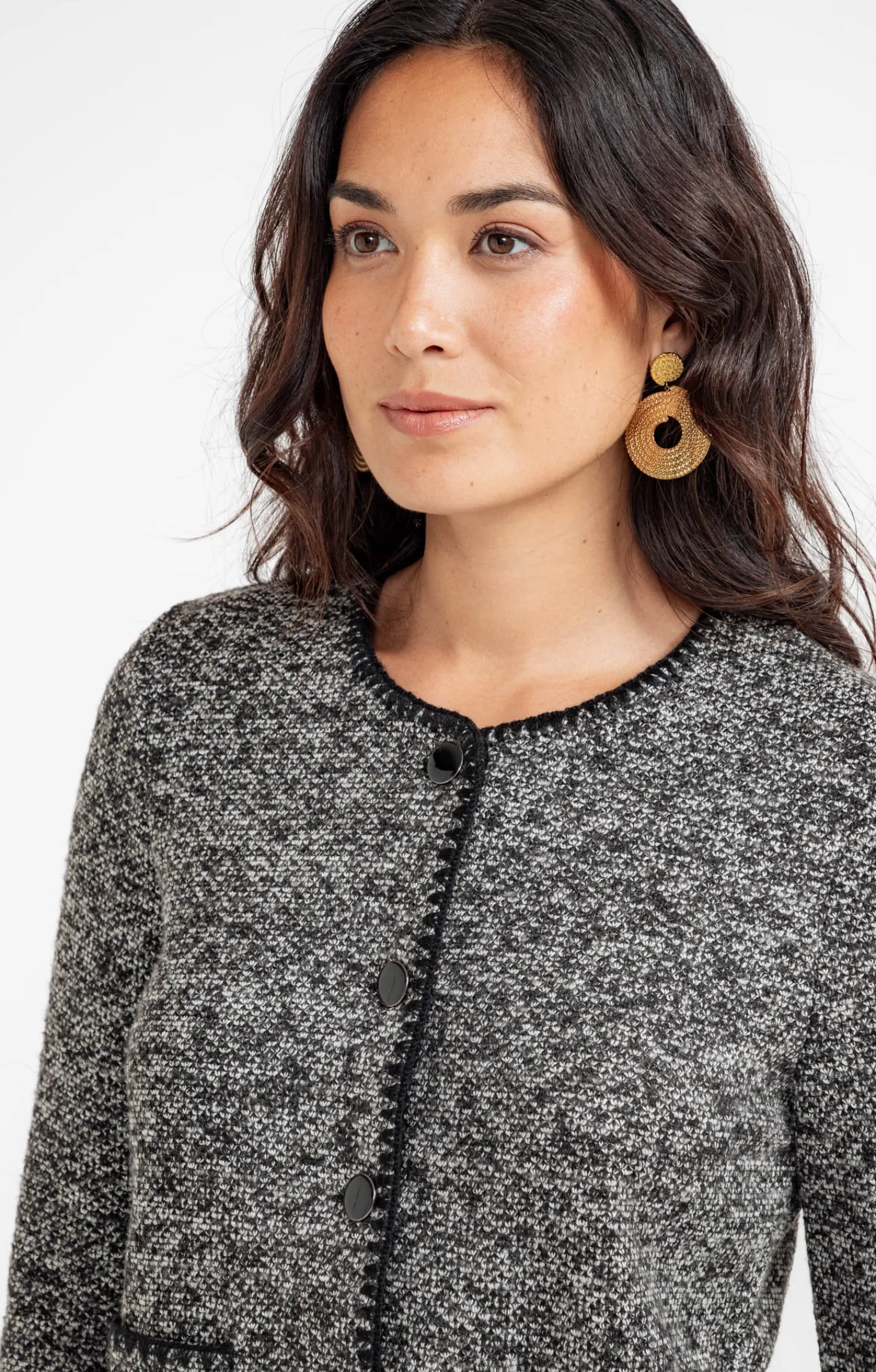 Pulls & Cardigans<Armand Thiery Cardigan boutonné - Noir