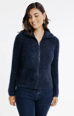 Pulls & Cardigans<Armand Thiery Cardigan col camionneur - Marine