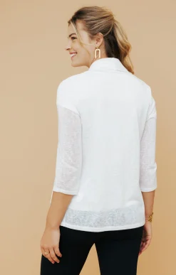 Pulls & Cardigans<Armand Thiery Cardigan col écharpe - Écru