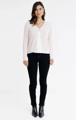 Pulls & Cardigans<Armand Thiery CARDIGAN COTE ANGLAISE - Rose