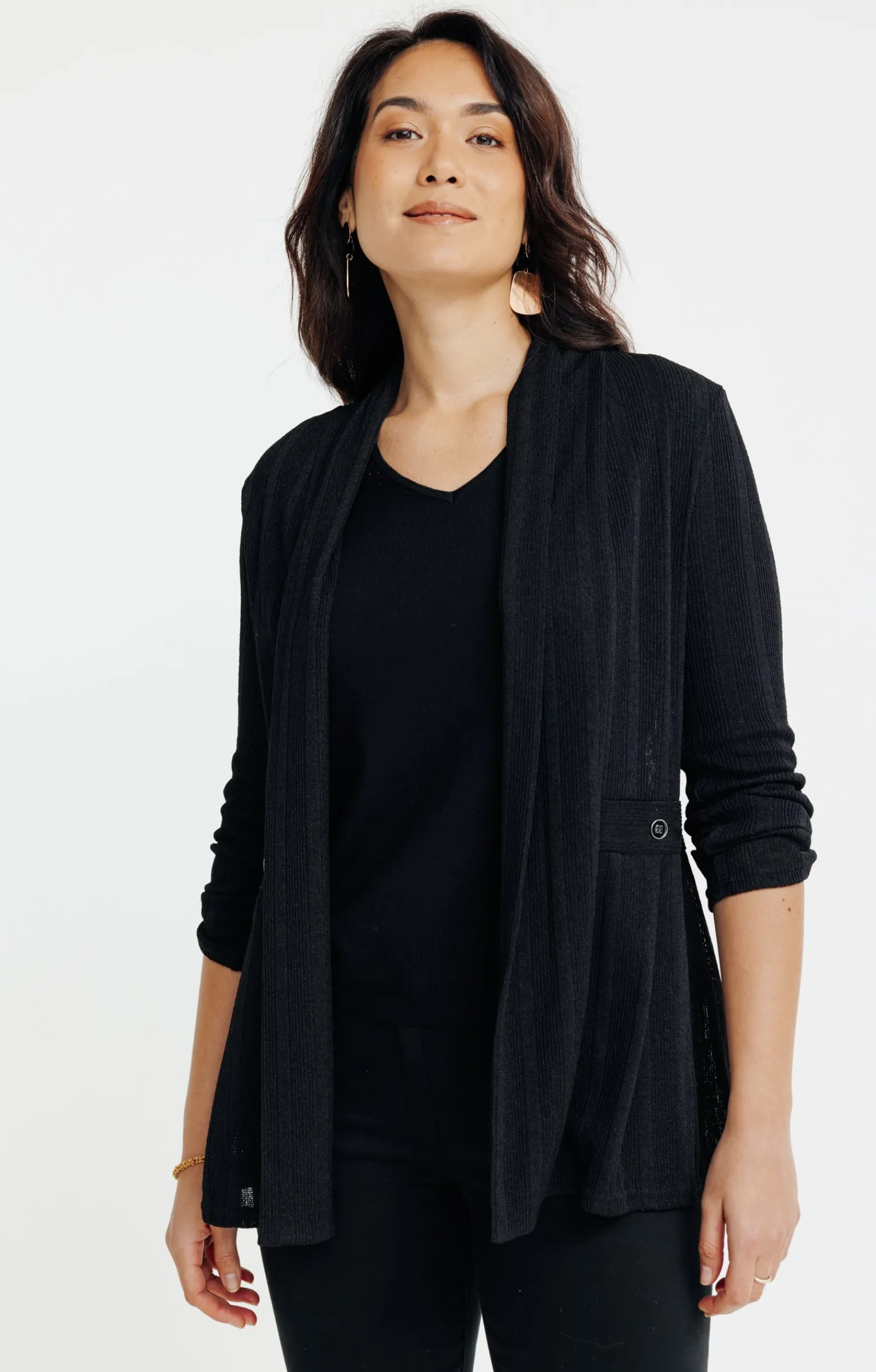Pulls & Cardigans<Armand Thiery Cardigan fantaisie - Noir