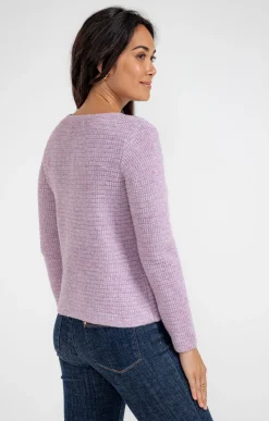 Pulls & Cardigans<Armand Thiery Cardigan fantaisie - Lilas