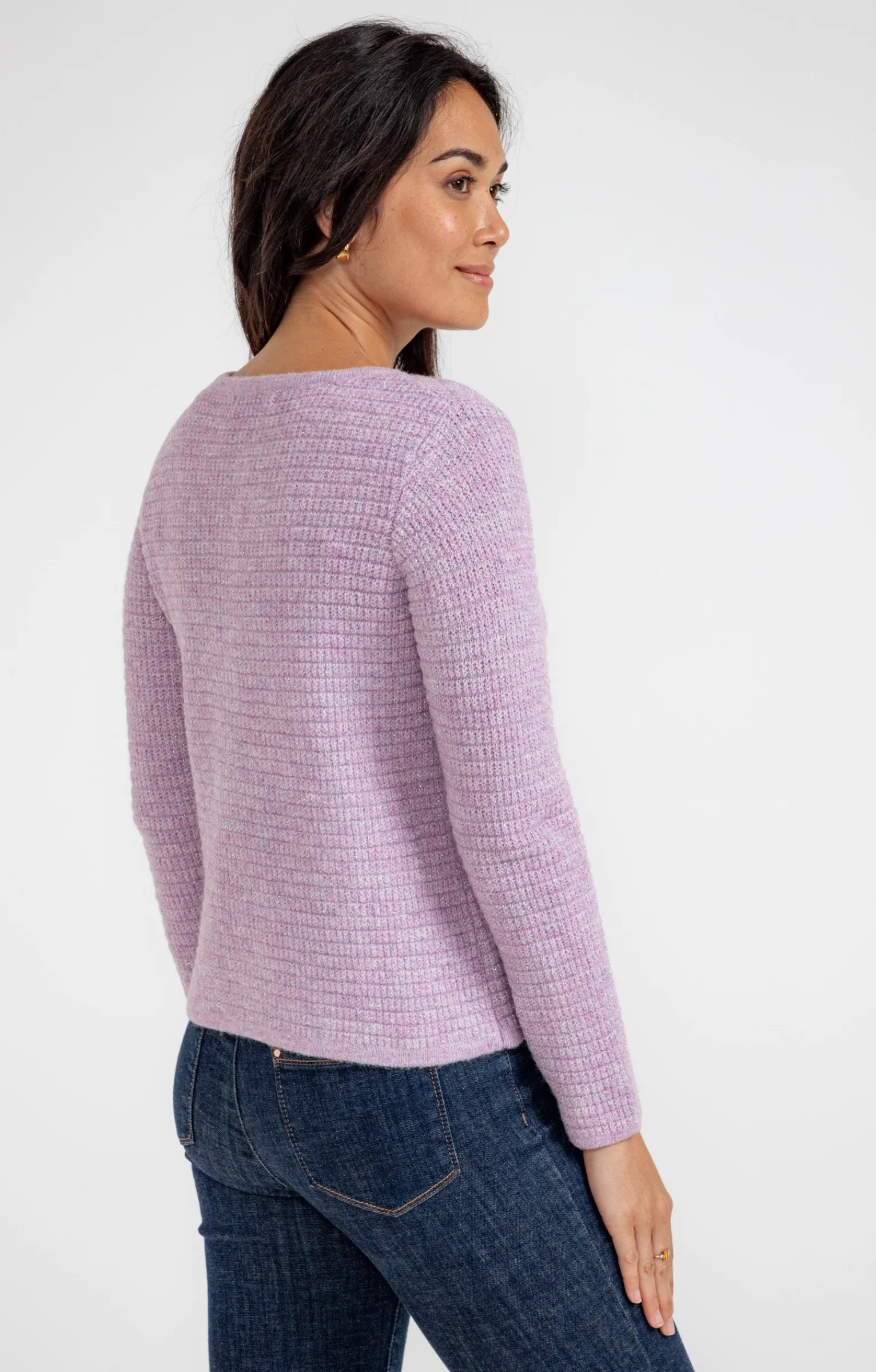 Pulls & Cardigans<Armand Thiery Cardigan fantaisie - Lilas