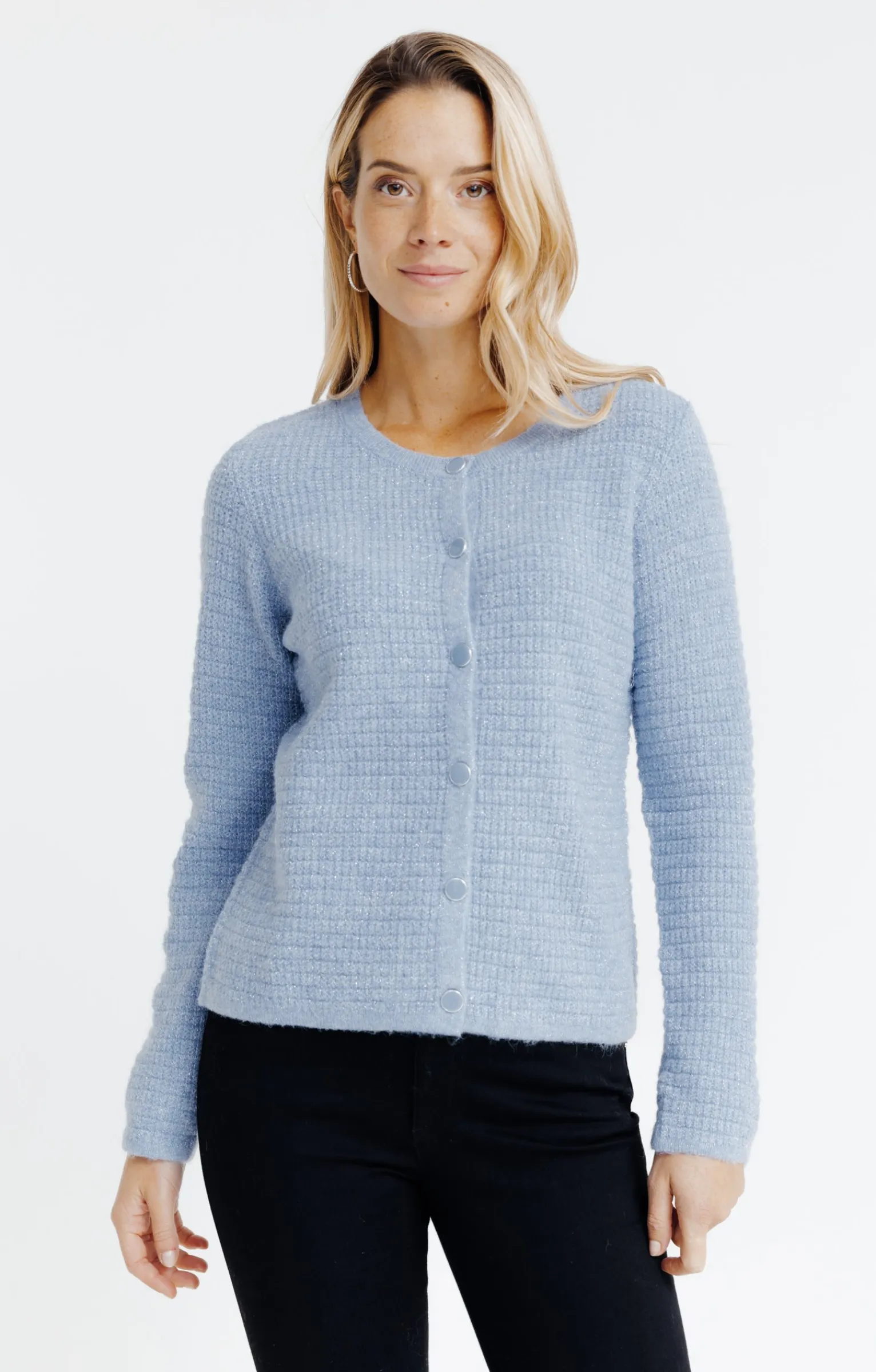 Pulls & Cardigans<Armand Thiery Cardigan fantaisie - Bleuciel
