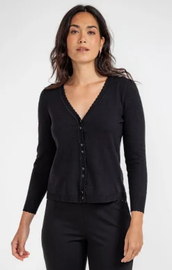 Pulls & Cardigans<Armand Thiery Cardigan fantaisie - Noir