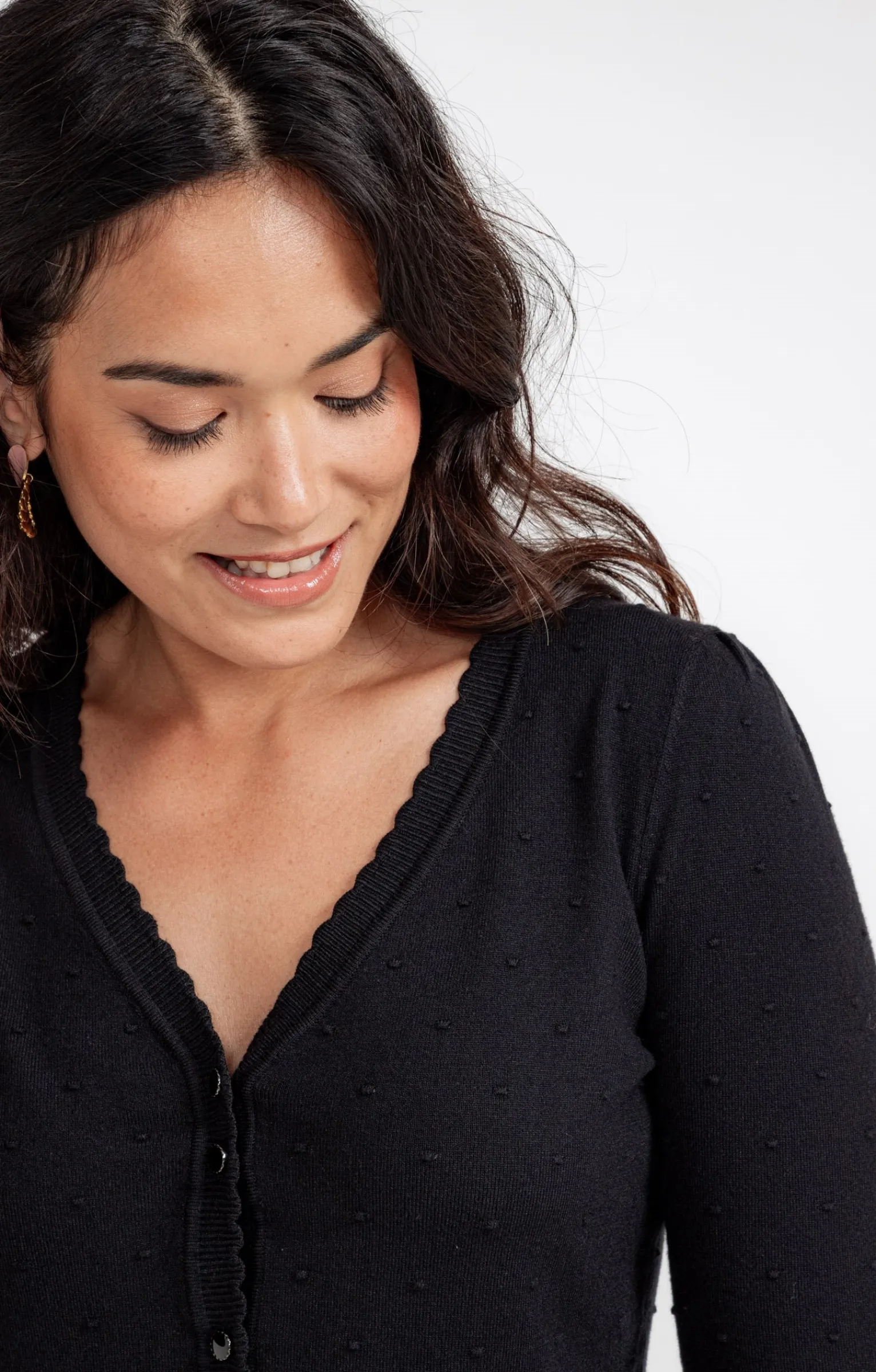 Pulls & Cardigans<Armand Thiery Cardigan fantaisie - Noir