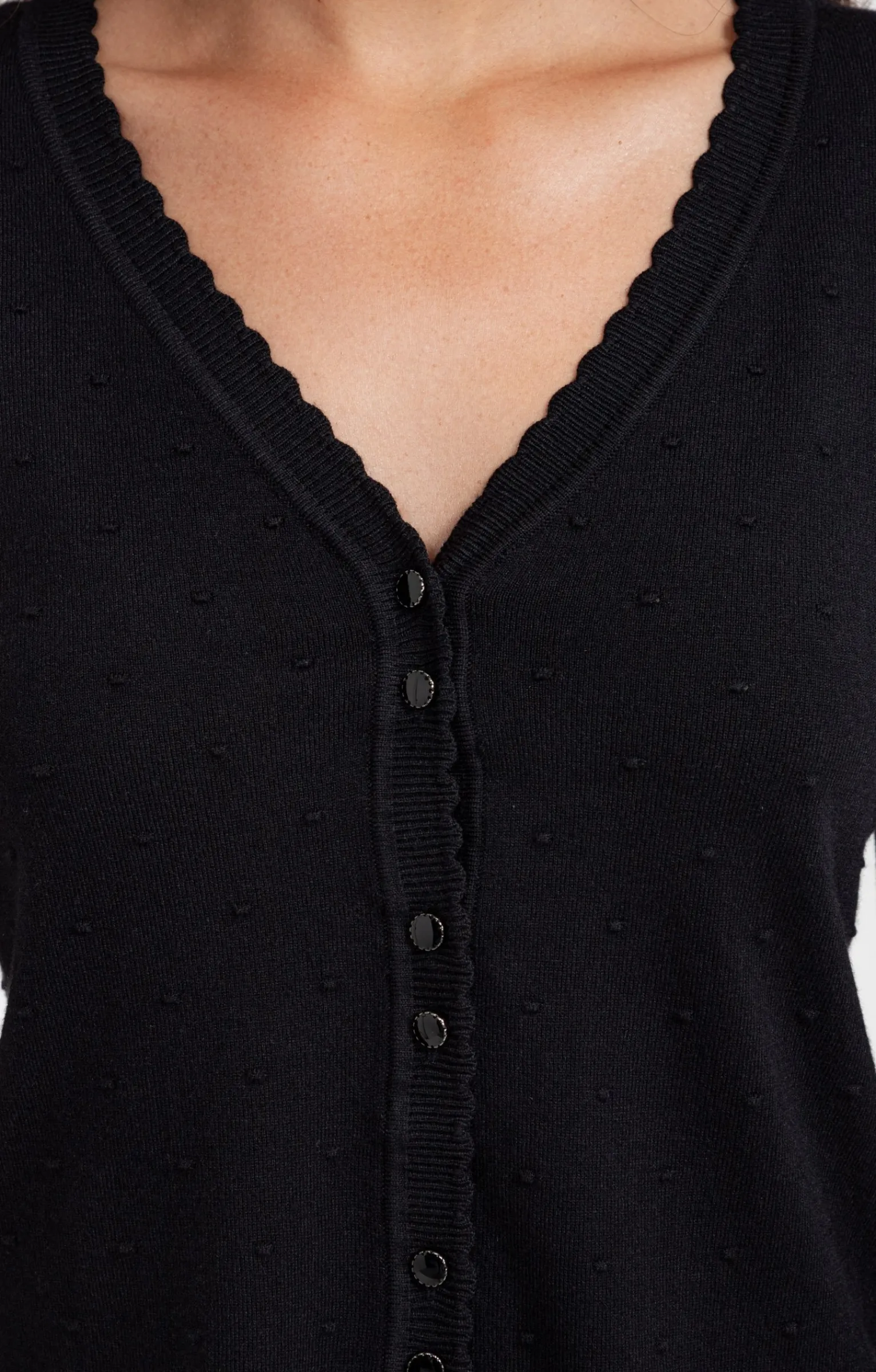 Pulls & Cardigans<Armand Thiery Cardigan fantaisie - Noir