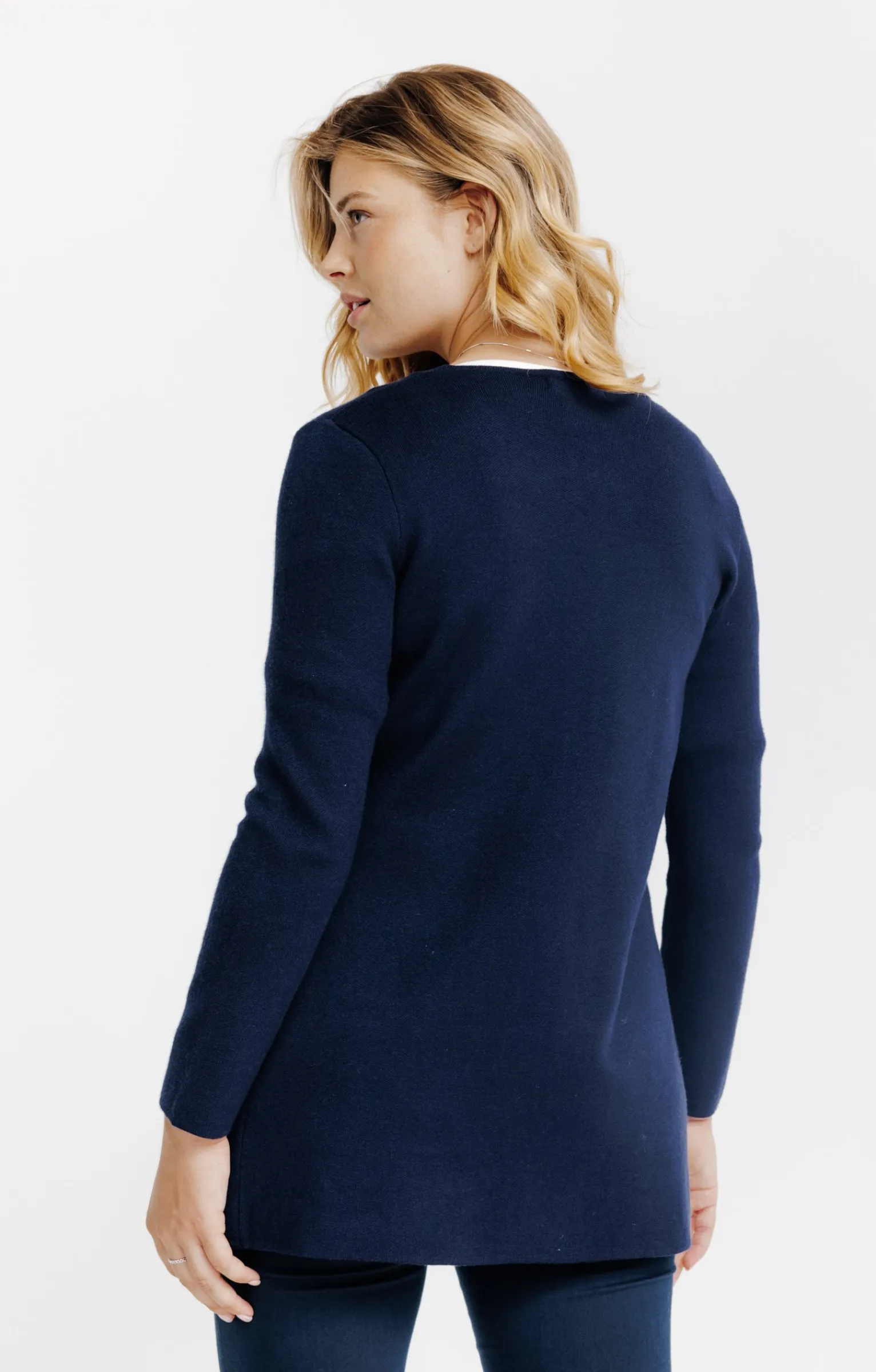 Pulls & Cardigans<Armand Thiery Cardigan long - Marine