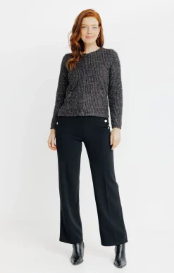 Pulls & Cardigans<Armand Thiery CARDIGAN MAILLE FANTAISIE - Chocolat