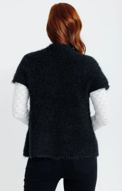 Pulls & Cardigans<Armand Thiery Cardigan maille fluffy - Noir