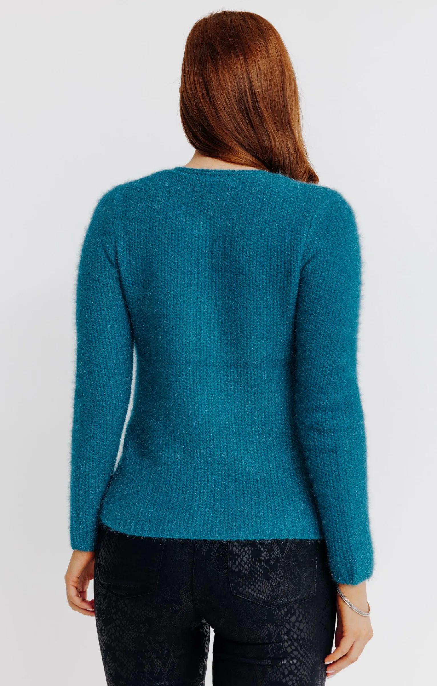 Pulls & Cardigans<Armand Thiery Cardigan maille fluffy - Canard