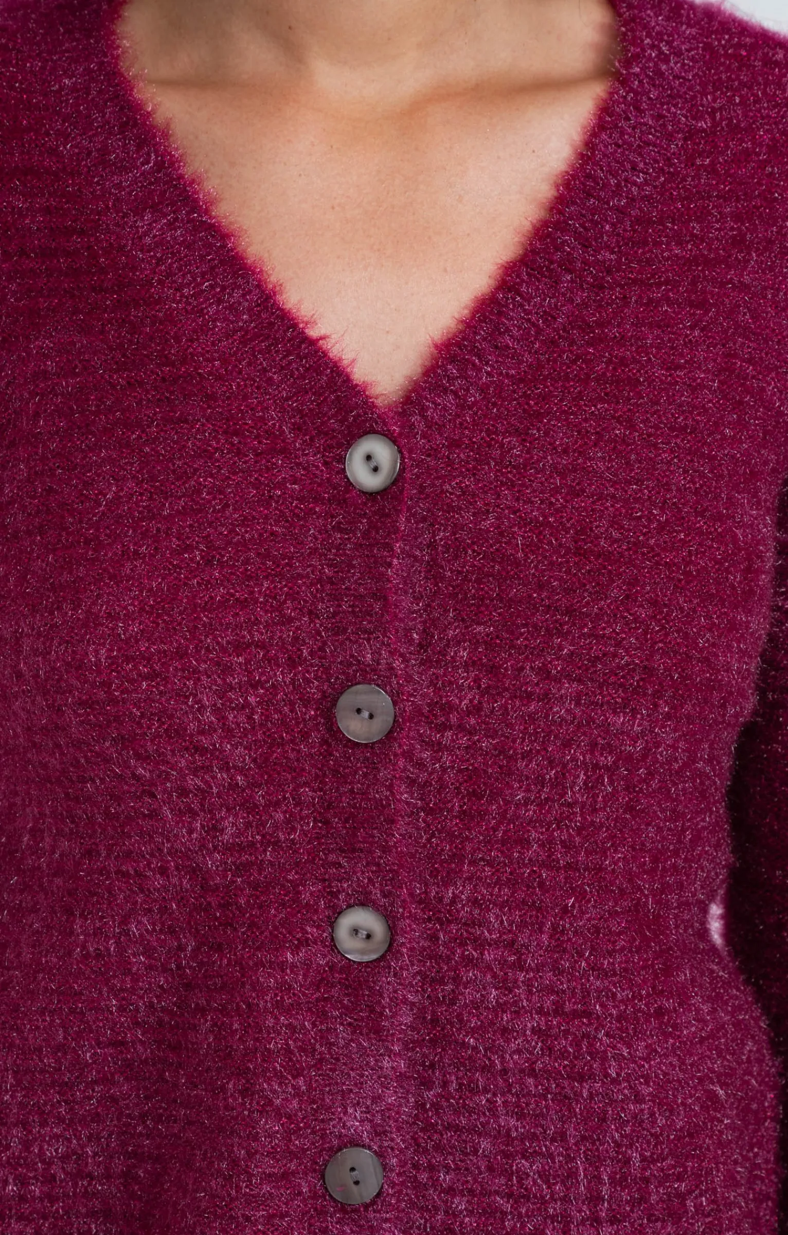 Pulls & Cardigans<Armand Thiery Cardigan maille fluffy - Liedevin