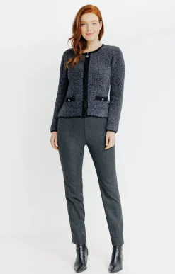 Pulls & Cardigans<Armand Thiery CARDIGAN MATIERE FANTAISIE - Grismoyen